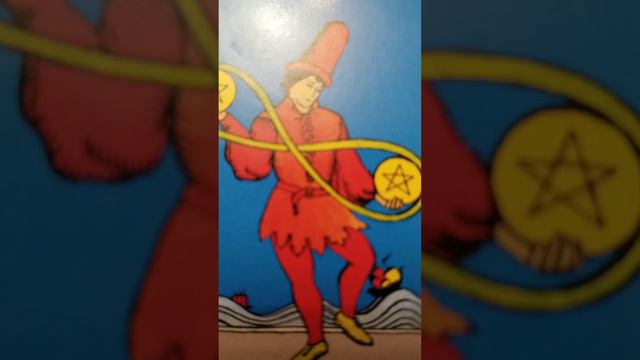 Значение карты маг и карты двойка пентаклей. смотреть онлайн