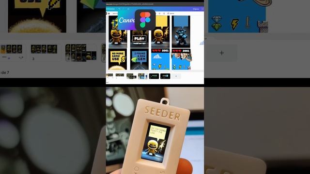ESP32 Arcade Game | #Midjourney #figma #canva #maker смотреть онлайн