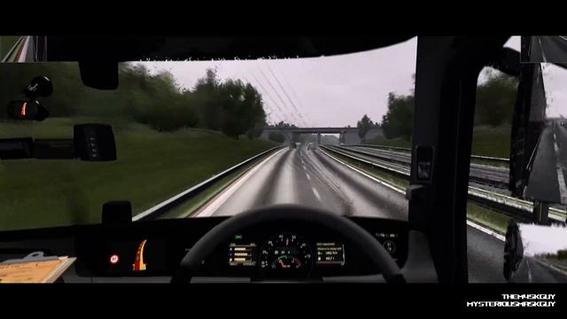 Euro Truck Simulator 2 - Volvo FH540 - Timelapse London to Portsmouth смотреть онлайн