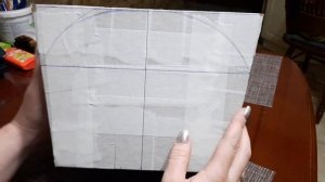 Обзор прямоугольной самодельной формы для плетения из бумажной лозы.#ЮлияЧарыкова