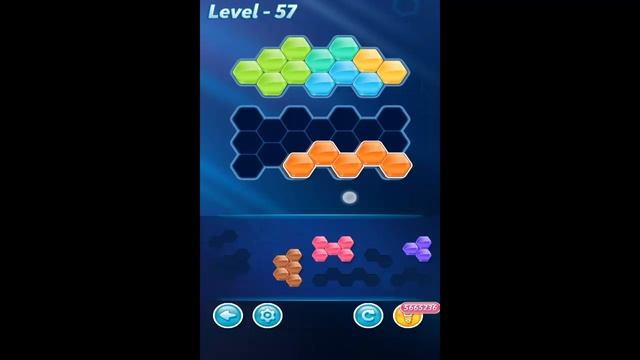 Block! Hexa Puzzle - Basic Expert Level 57 Gameplay смотреть онлайн