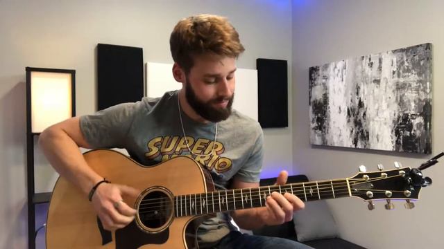 Untraveled Road by Thousand Foot Krutch | Solo Acoustic Guitar смотреть онлайн