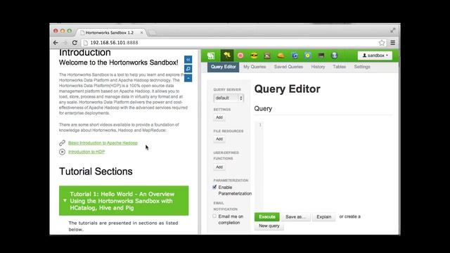 Hadoop Tutorial: Introduction to Hortonworks Sandbox смотреть онлайн