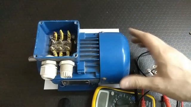 Подключение асинхронного двигателя C 380 на 220вольт