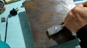 Самодельный шабер и недорогая пластинка для шабрения поверочной плиты.