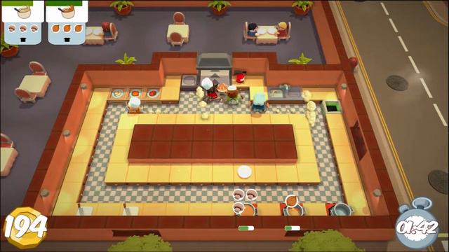 Overcooked #2 Making Burgers! смотреть онлайн