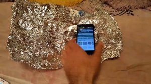 Эксперимент ЧТО БУДЕТ? ЕСЛИ ТЕЛЕФОН ЗАВЕРНУТЬ В ФОЛЬГУ???