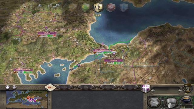 Medieval II Definitive Edition [ 3 ] BYZANTINES - Consolidation смотреть онлайн