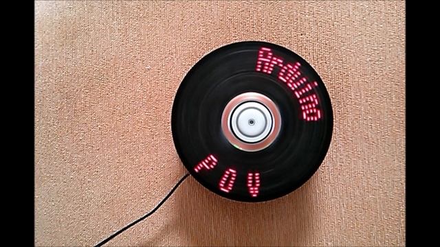 The simplest Arduino POV propeller clock (part 1.- Promotion) смотреть онлайн