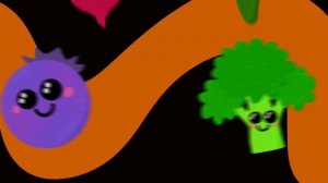 🎃 Sensory Halloween Party with Dancing Fruits & Vegetables by Lucky Baby Star! Fun Fruit Dance Off