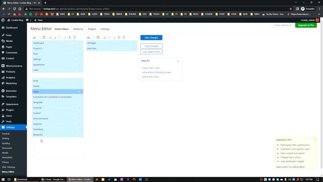 WordPress Admin Menu Editor смотреть онлайн
