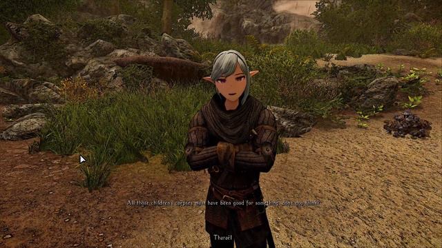 Skyrim - Elin Race Remaster - Chat with Tharael (Enderal) смотреть онлайн
