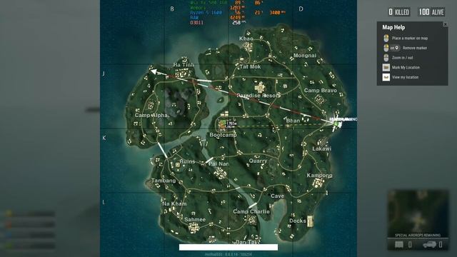 PUBG Lite : ULTRA GRAPHICS - Rx 580 Ryzen 5 1600 Benchmark смотреть онлайн