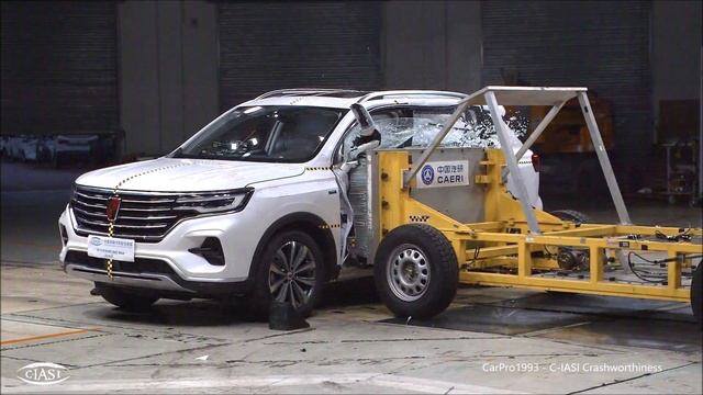2019-2021 Roewe RX5 Max C-IASI Crashworthiness Tests смотреть онлайн