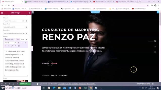 Cómo Poner un Slider en Wordpress con Elementor 2023 ✅ CURSO DE WORDPRESS 2023 #5 смотреть онлайн