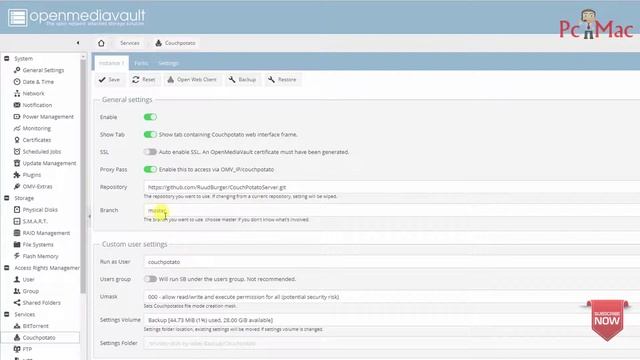 Couch Potato with NAS, Transmission and Plex Media Server: Installation Configuration and Working смотреть онлайн