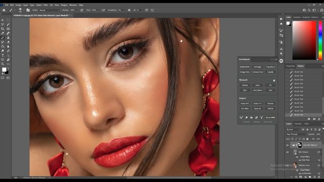 Free Retouch Panel for Adobe Photoshop #RETOUCH смотреть онлайн