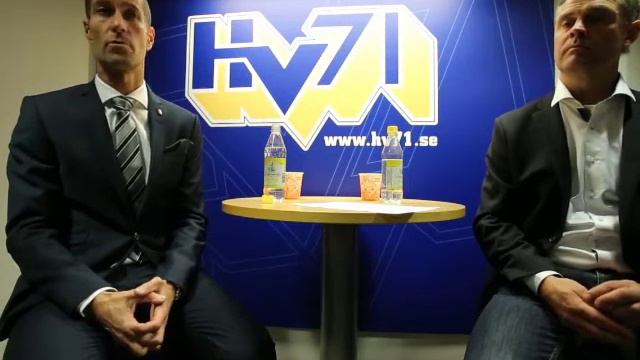 Presskonferens efter HV71-Modo 5-3 смотреть онлайн