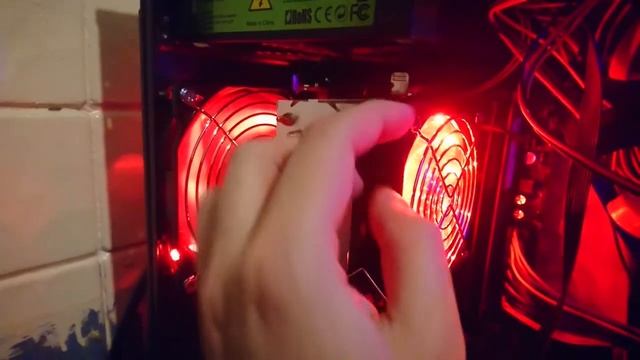 My UpHere C92R 92mm CPU Cooler Now Installed With 90MM Fan Grill Metal Wire Finger Guard смотреть онлайн