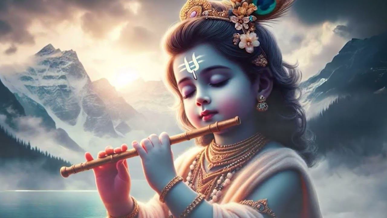 Харе Кришна маха-мантра в исполнении ребенка (Hare Krishna Mahamantra -The Child Sings )