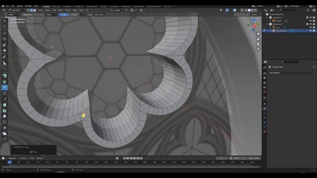 Blender tutorial. Simple technique to create Gothic architecture with BLENDER 3D смотреть онлайн