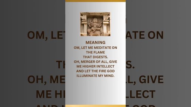 AGNI GAYATRI MANTRA #spirtual смотреть онлайн