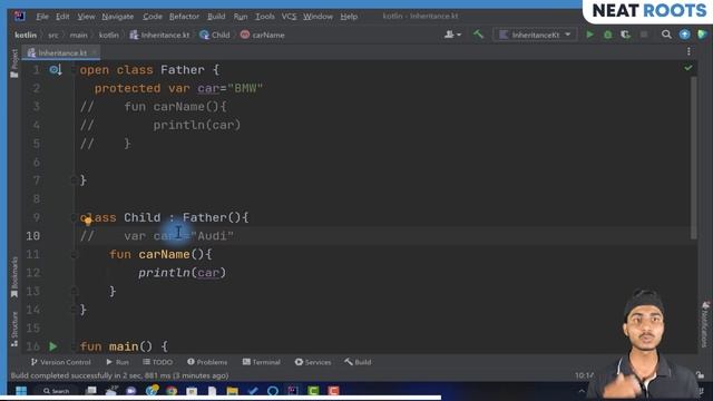 Inheritance in Kotlin Code смотреть онлайн
