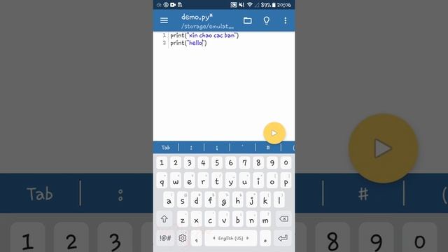 Lập trình Python trên điện thoại với ứng dụng Pydroid 3 смотреть онлайн