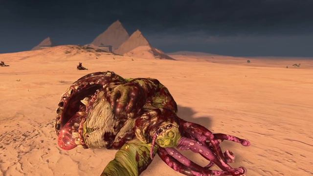 Тварь Нургла vs Мрачный ужас: Total War Warhammer 3. Immortal Empires. тесты юнитов v 2.4.0 смотреть онлайн