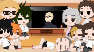 ✨|реакция на тт|✨ ¦аниме Волейбол¦ 🍁~1часть~🍁 // {🌺🥑Оля - Лёля🥑🌺}