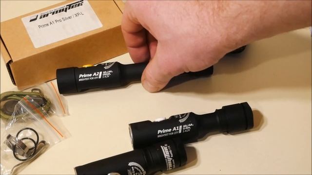 Фонарь для приверженцев батареек АА формата - Armytek Prime A1 pro смотреть онлайн