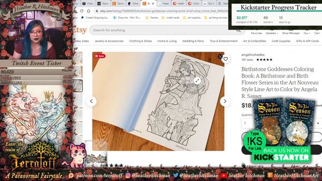 Holiday Gifts for Fantasy Art Collectors - With Heather R Hitchman of Terratoff смотреть онлайн