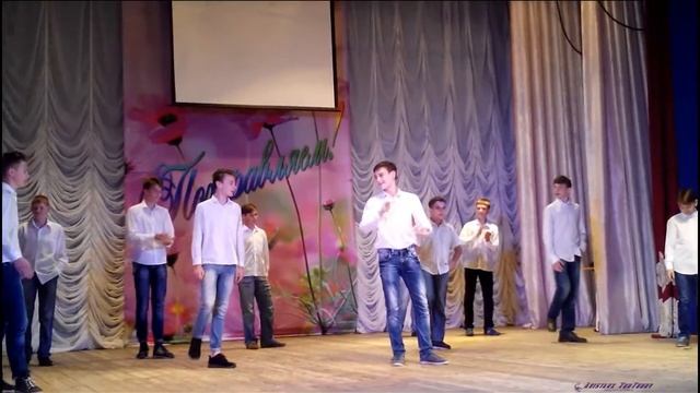 Современный бит от учеников танцевальной школы. Танец под бит. / Contemporary tap dance. смотреть онлайн
