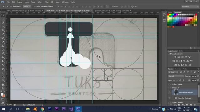 The Making Of TuksNovation Logo in PhotoShop Mkhize Code смотреть онлайн