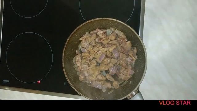 Говяжья печень тушёная в сметане и томатном соке!!! смотреть онлайн