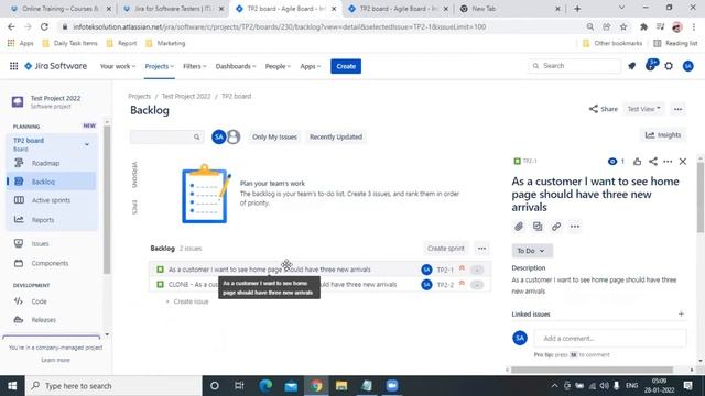 Editing Issues in JIRA | JIRA Tutorial | Jira Project Management in 2022 смотреть онлайн