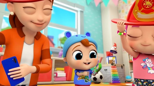 Who's On The Phone? | Baby John’s Playtime Songs & Nursery Rhymes