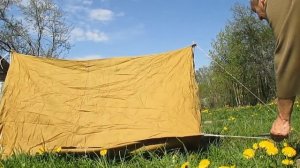Как установить палатку, разобрать и аккуратно сложить.