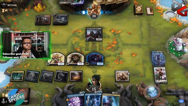 🔵⚪⚫Esper Tokens Would Make CGB Proud! | Magic MTG Arena Mythic Standard Brothers War смотреть онлайн