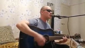 В память Андрея Сапунова. Случилось что то в городе моём г. Воскресенье(cover) На гитаре