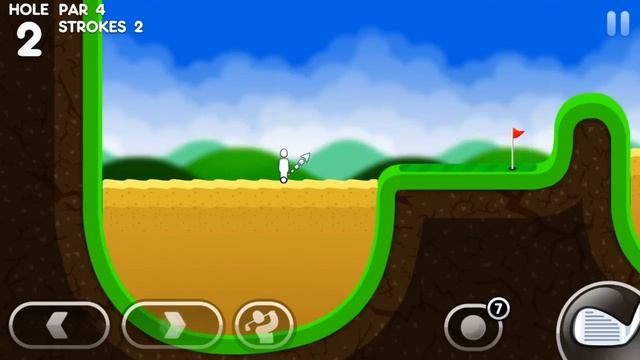 Super Stickman Golf 3 Android Gameplay HD смотреть онлайн