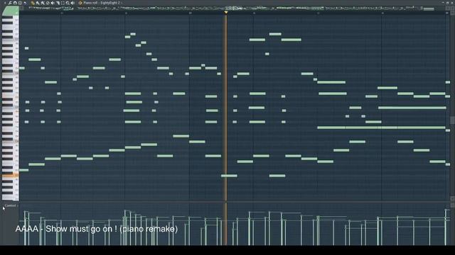 AAAA - Show must go on ! (piano remake) смотреть онлайн