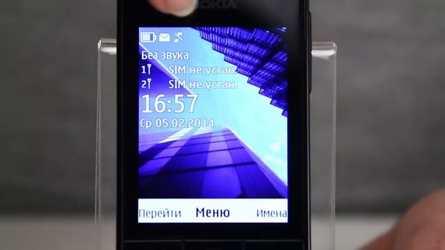 Видеообзор сотового телефона Nokia 515 Dual Sim Black смотреть онлайн