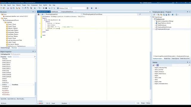 Beginner Delphi Tutorial on CRUD/Add, Edit, Delete and Searching of Records with MySQL смотреть онлайн