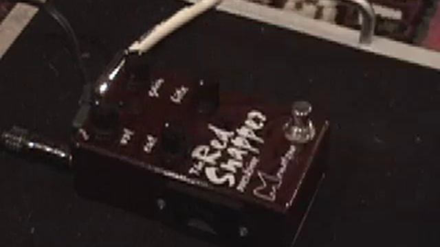 Menatone Red Snapper Overdrive guitar effect pedal demo смотреть онлайн