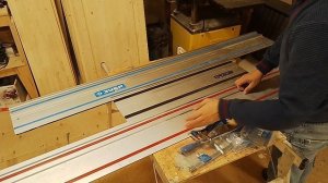 Струбцины Зубр для направляющей шины погружной пилы.