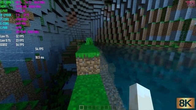 Minecraft RTX : RTX 3090 Ti + i9 12900K l 4K/8K смотреть онлайн