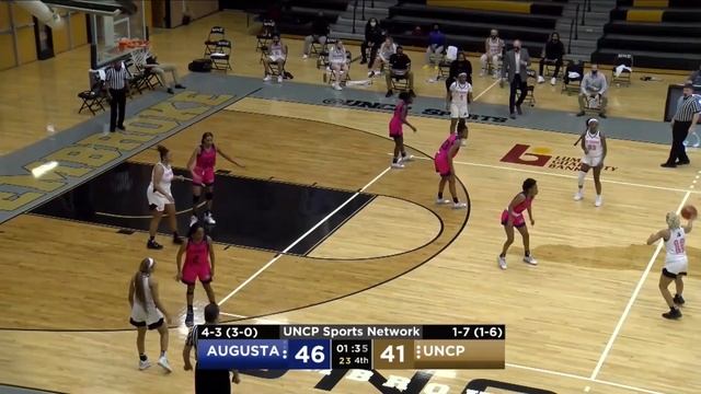 WBB Highlights: UNCP Wins Thrilling OT Battle at McDonald's Virtual Education Game смотреть онлайн
