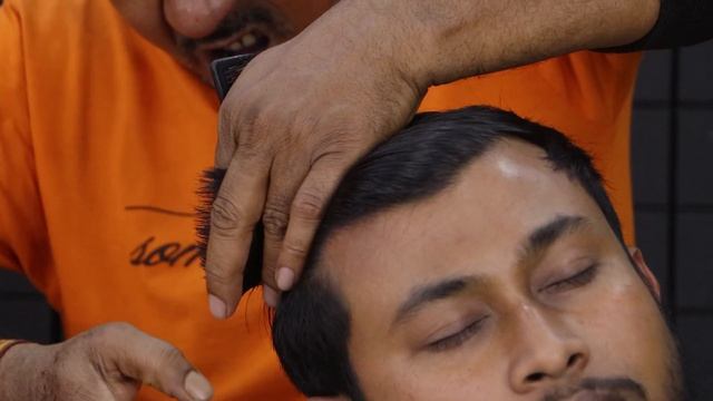 Old School Scissors Haircut | Asim Barber Fast Hair Cutting ASMR | Neck Crack