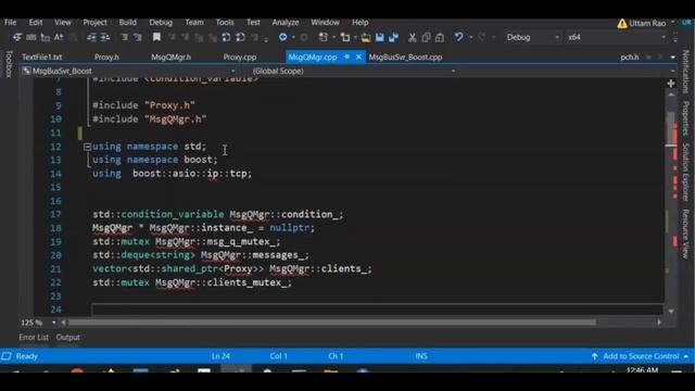 Message Bus/Broker - 02 - using portable async Boost смотреть онлайн